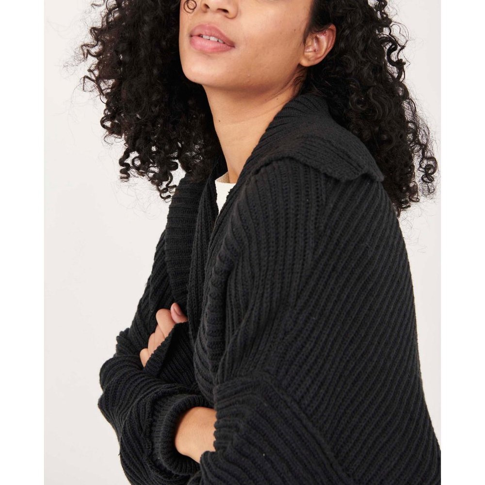 🎉LAST CHANCE🎉 NWT Free People Marlie Pullover / Black - Picture 5 of 7